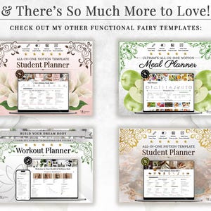 All in one Notion template and Notion life planner for goals, habits, meals, workouts, wellness, travel, journaling, wardrobe organization, entertainment, calendars, schedules and daily tasks. This neutral aesthetic Notion planner combines a goal tracker, Notion habit tracker, meal planner, workout tracker, travel planner and productivity planner in one customizable digital dashboard. A complete digital life planner designed to organize multiple areas of everyday life in one place.