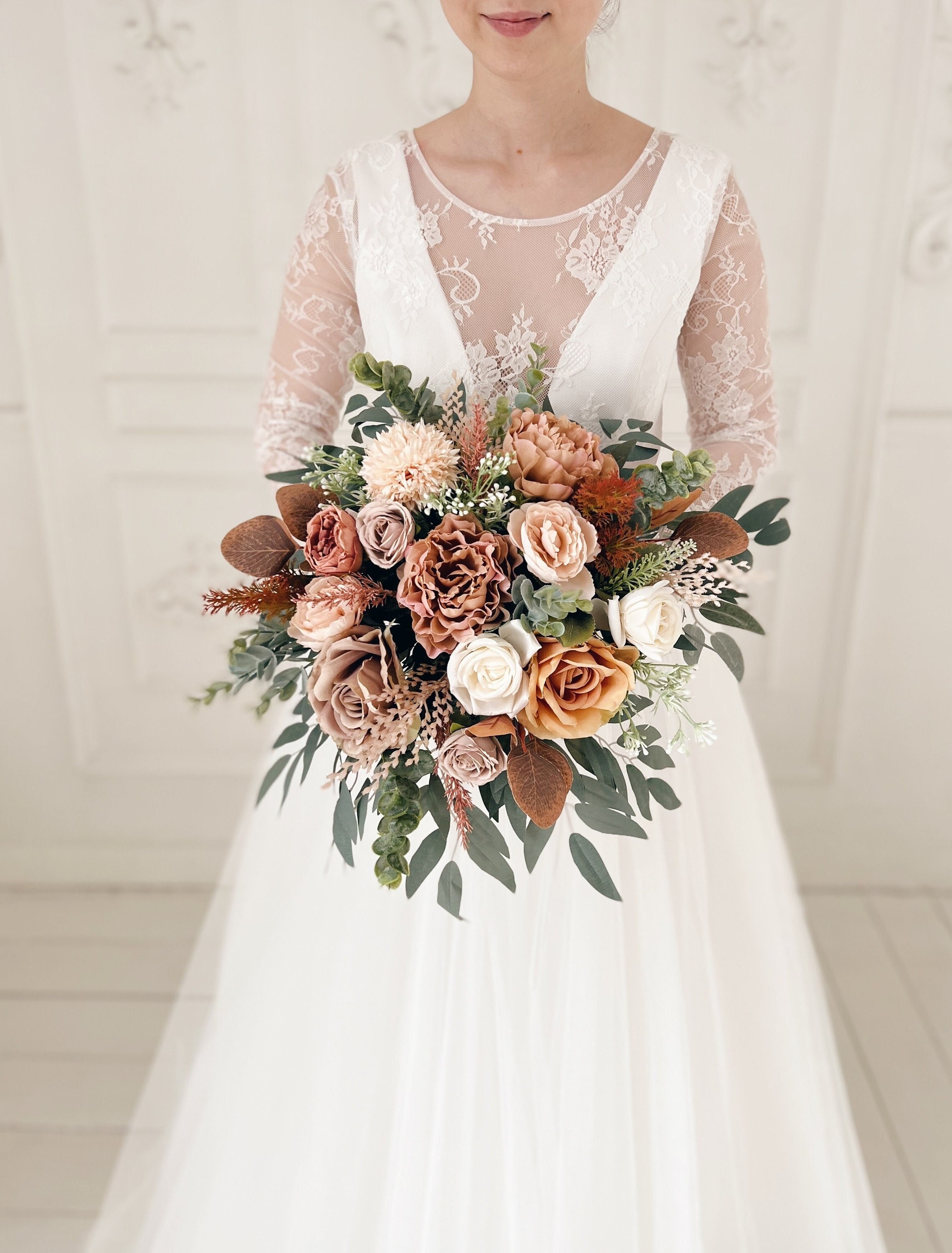 Wedding bouquet, Orange Wedding bouquet, Bridal bouquet, Terracotta bouquet, orange bouquet, Rust wedding bouquet, Fall wedding bouquet