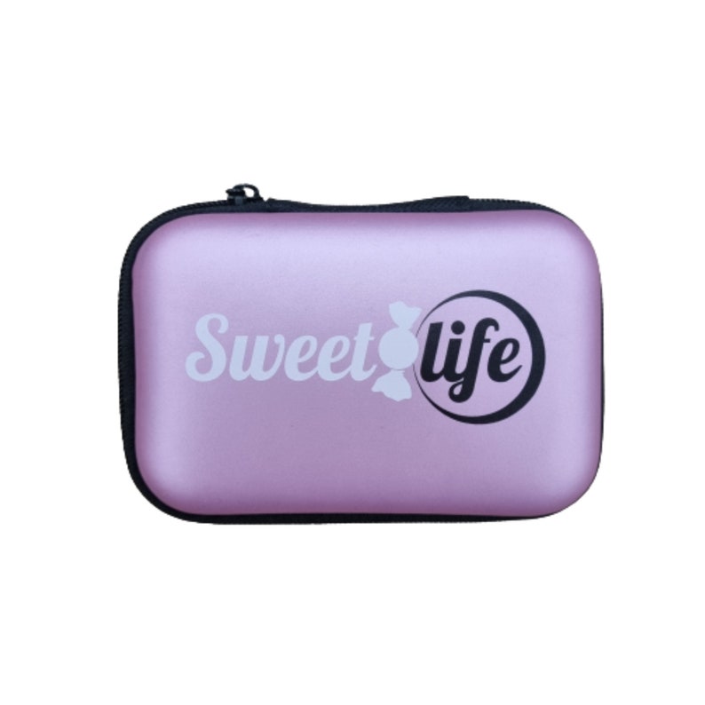 FreeStyle Libre Bag Protective Purse Cover Case Protection For Libre Sensor Reader Pink