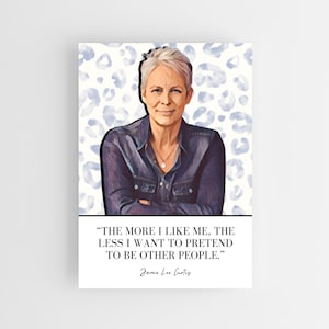 Jamie Lee Curtis Wall Art, Jamie Lee Curtis Photo, Jamie Lee Curtis Michelle Yeah, Jamie Lee Curtis Art, Jamie Lee Curtis Quote, Poster