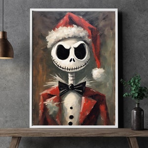 Miscevious Skeleton Skeleton Wall Art, Skeleton Christmas Wall Art, Skeleton Christmas ...