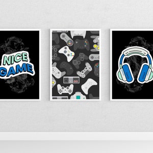 Gaming Room Wall Decor, Gaming Room Decor, Gaming Room Ideas, Retro Video Gaming Art, Gaming Art, Gaming Poster, Gaming Wall Art, Gamer Art
