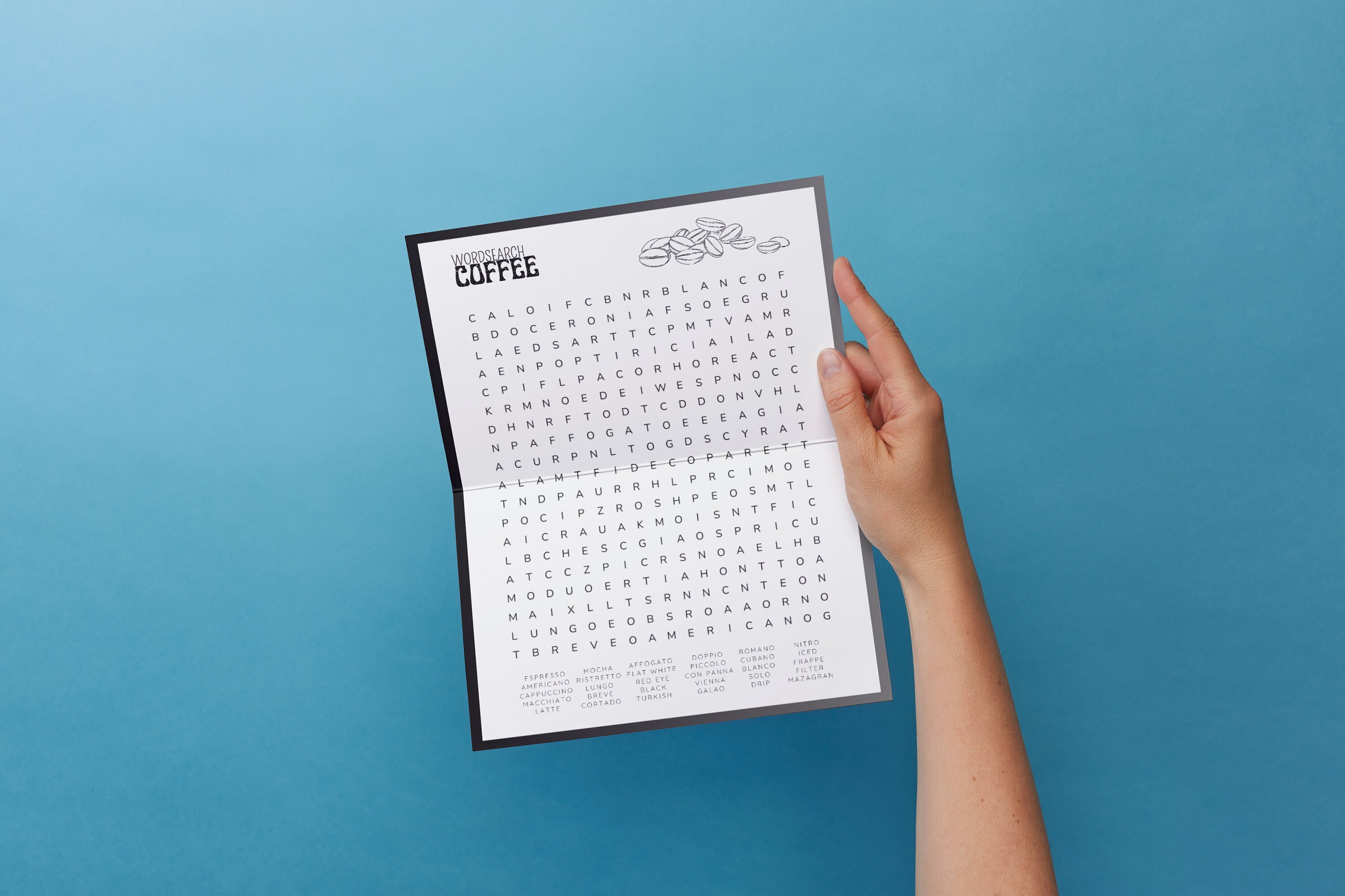 50 Printable Word Search Puzzles With Solutions | Large Font PDF | Fun ...