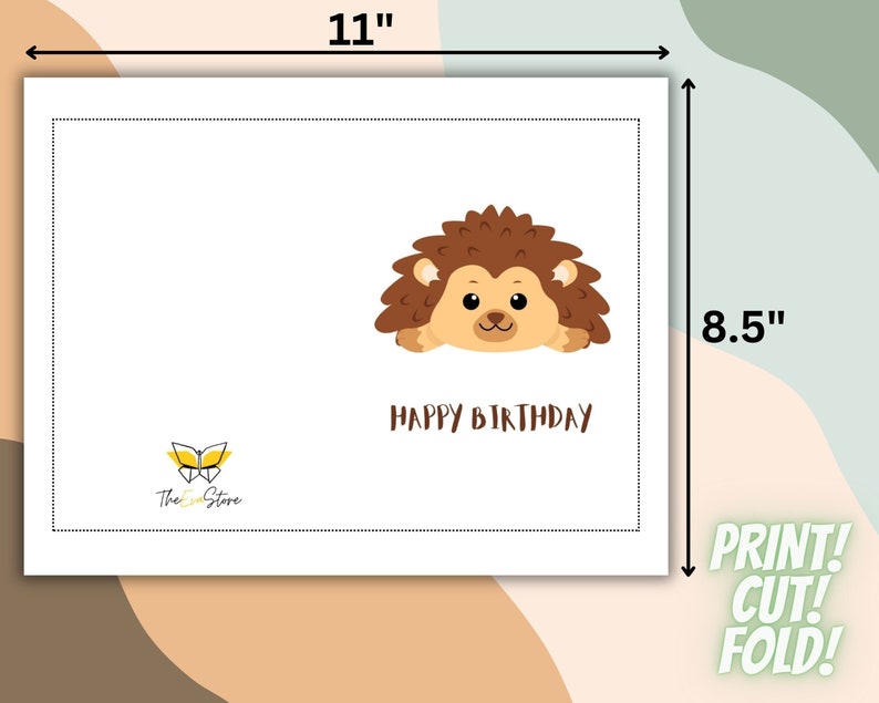 Cute Birthday Card ..happy Birthday Card ..printable - Etsy