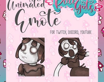 Animated Screaming Doll Emote: Haunted REPO Twitch/Discord (Digital Download)