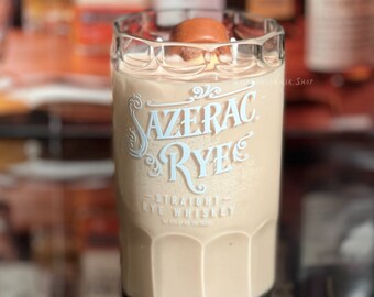 SAZERAC RYE Bottle Candle |Red Cedar Apple Cinnamon fragrance | Holiday gift | Soy