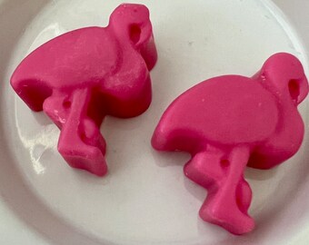 PINK FLAMINGOS Strawberry Wax Melts | 1.8 oz | 8 Melts, flamingo wax melts, flamingo