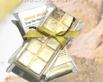 BANANA BREAD Snap Bar Wax Melts
