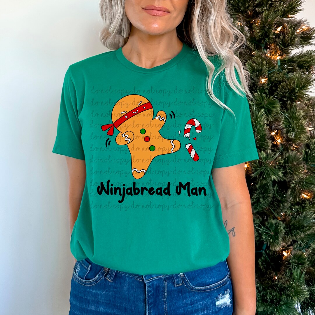 Ninjabread Man PNG - Etsy