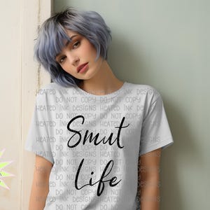 Smut Life PNG Download - Black