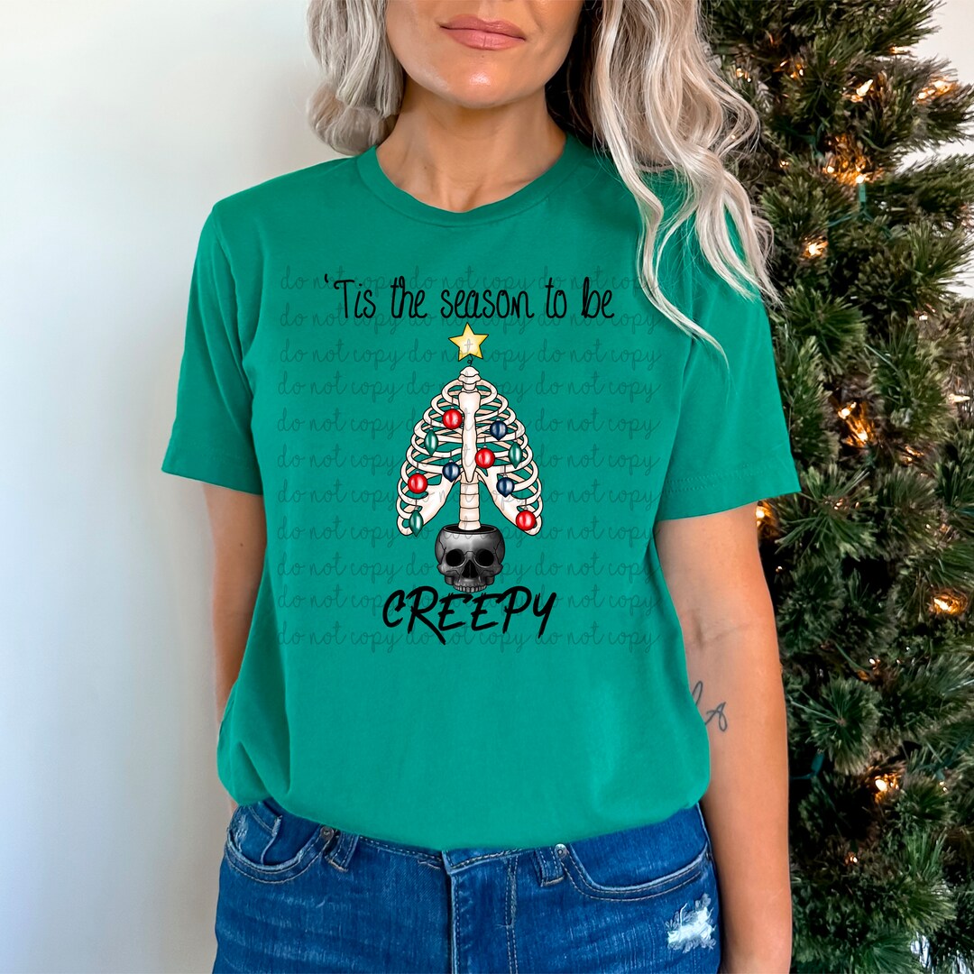 Tis the Season to Be Creepy PNG - Etsy