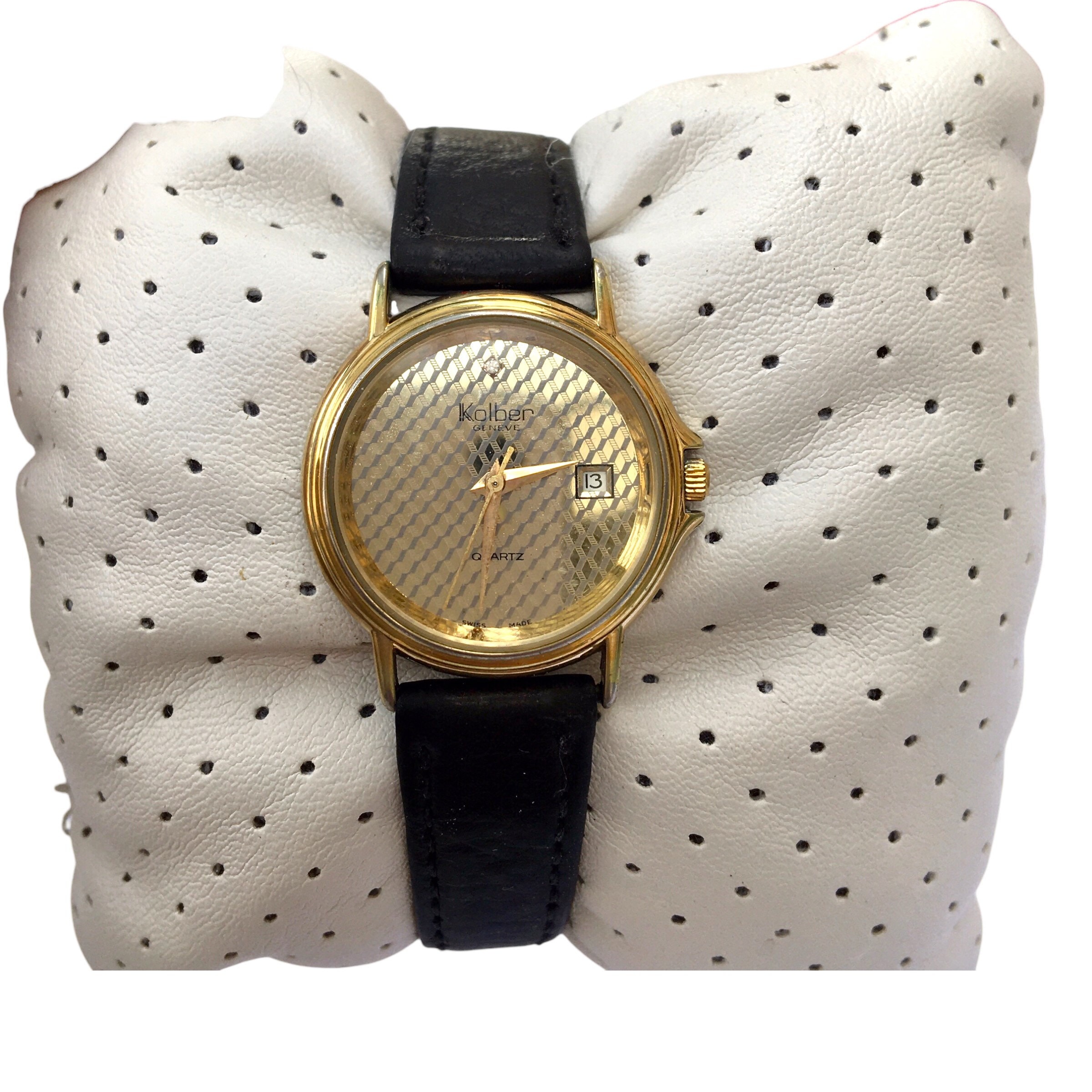 Vintage Kolber Geneve Swiss Made Quartz Watch - Etsy