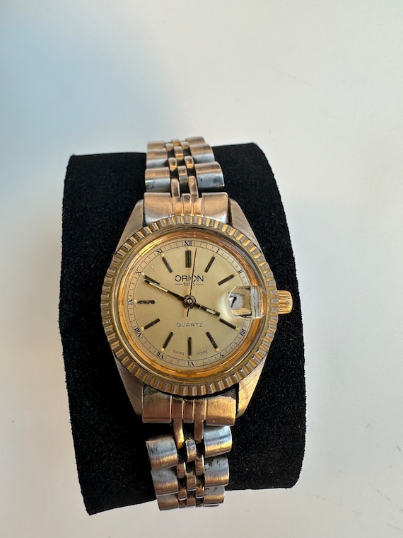 Orion Swiss Made Quartz Watch with the stainless stee… Gem