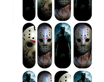 Halloween Waterslide Decals / Jason Decals