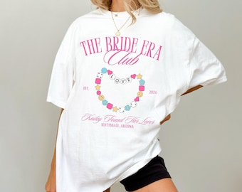 Bride Era Club Bachelorette Custom Shirt, In Her Bride Era, Bachelorette Era, She Found Her Lover Bachelorette Tshirts, Friendship Bracelet