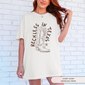 Reckless in Texas Bachelorette Shirts, Houston Bachelorette, Last Rodeo, Country Bride, Western Bachelorette Tshirts, Texas Girls Trip Merch