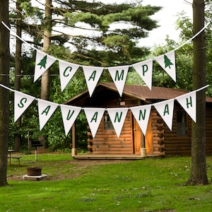 Camp Bachelorette Banner Printable Template, Bunting Camp Bachelorette Flag, Camp Bachelorette Sign, Camp Bach Decor Camping Themed Backdrop