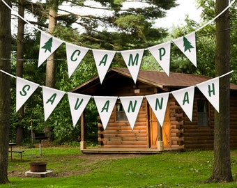 Camp Bachelorette Banner druckbare Vorlage, Wimpelkette Camp Bachelorette Flagge, Camp Bachelorette Schild, Camp Bach-Dekor Camping-Themen-Kulisse