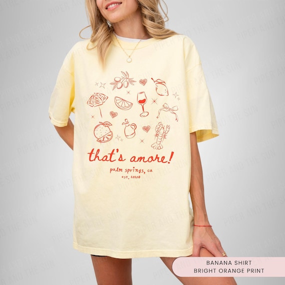 Thats Amore Bachelorette Shirt, Italian Summer Bachelorette, Love at First Spritz, Thats Amore Theme, Italian Cocktail, Custom Bachelorette