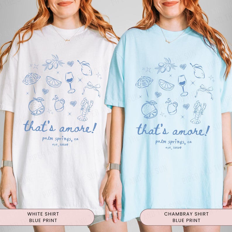 Thats Amore Bachelorette Shirt, Italian Summer Bachelorette, Love at First Spritz, Thats Amore Theme, Italian Cocktail, Custom Bachelorette image 4
