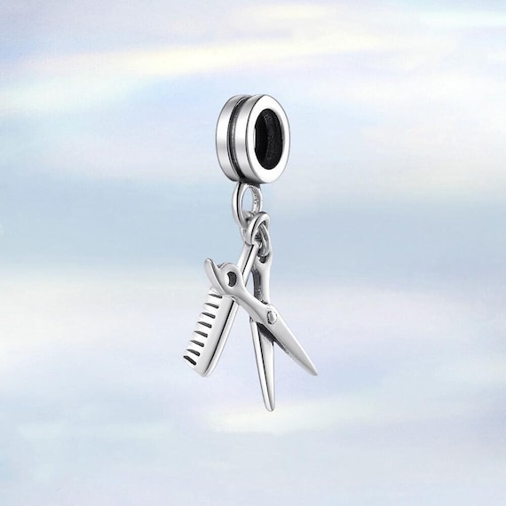 LoveHair" - Charm Forbici E Pettine In Argento - EDIZIONE LIMITATA – Gadget On Top - Foto 5