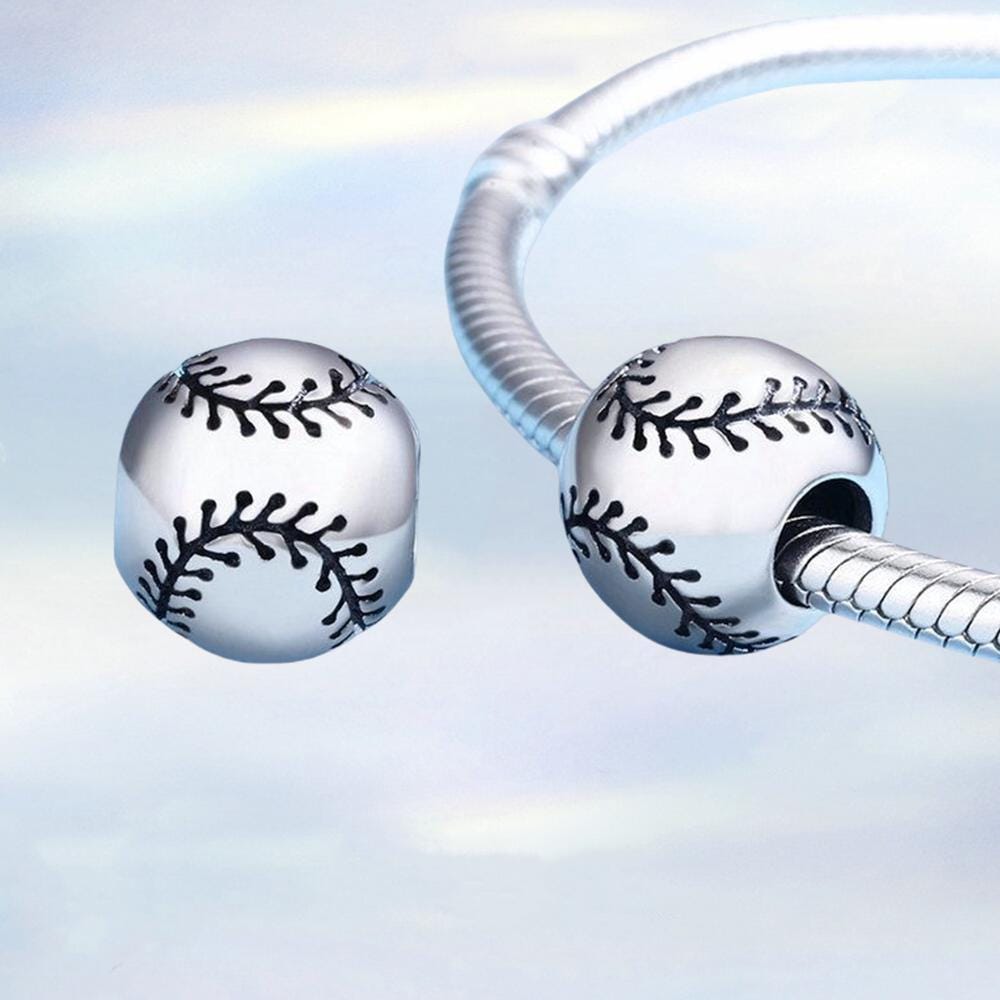 Baseball Softball Softball Charms For Pandora Bracelets Baseball