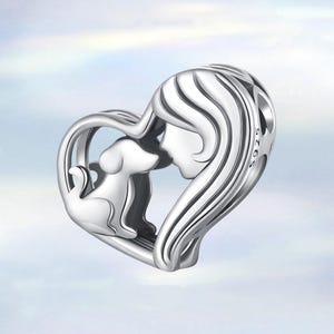 Cute Dog Charm • S925 Sterling Silver Charm for Bracelet • Necklace Pendant • Dog Lover Gift for Her