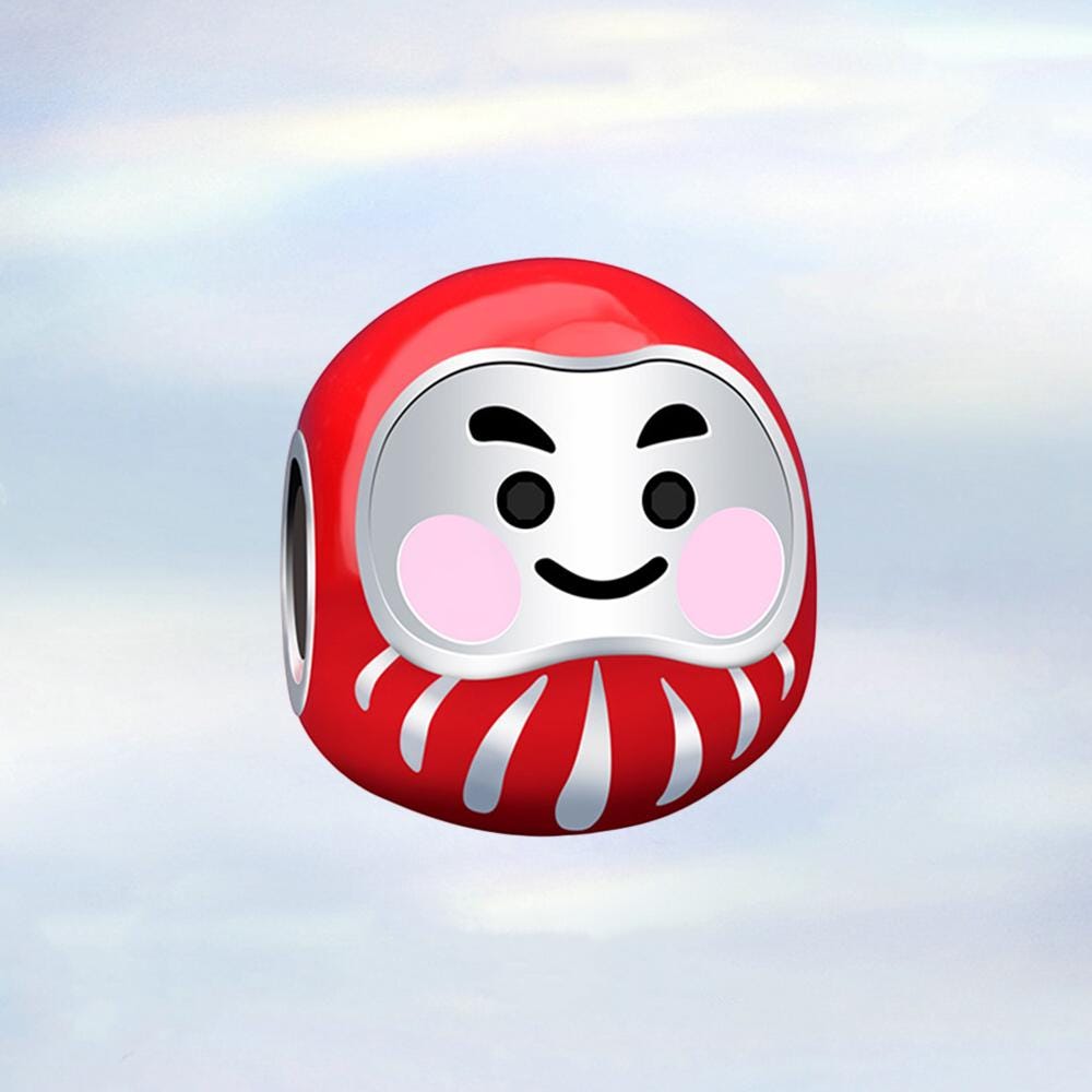 Pandora Red Daruma Doll Pendant Dangle Charm | eBay