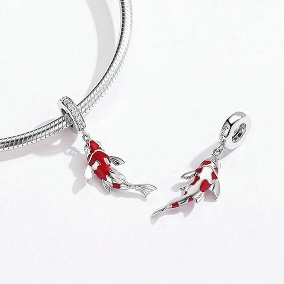 パンドラ　Good Fortune Carp Fish Dangle Charm PANDORA Good Fortune Carp Dangle Charm - Walmart.com