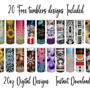 Turkey Hunter 20oz Tumbler Wrap Design (digital nedladdning) bild 3