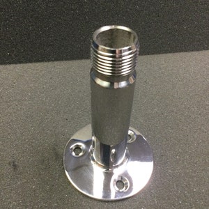 Marine 4&quot; tall Adapter Mounts, 316 Stainless