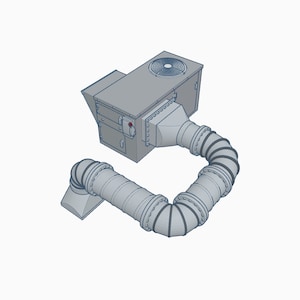 DETAILS WEST #AC-158 AIR CONDITIONER VAPOR MOUNTED ATOP CAB 2ND