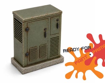 Electrical Distribution Transformer Boxes N, HO, S & O Scale