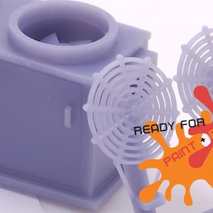 HVAC Kit 5 - Air Ducts & Air Conditioner HO Scale 1:87