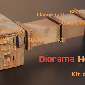 HVAC Kit 2 - Air Ducts & Air Conditioner HO Scale 1:87