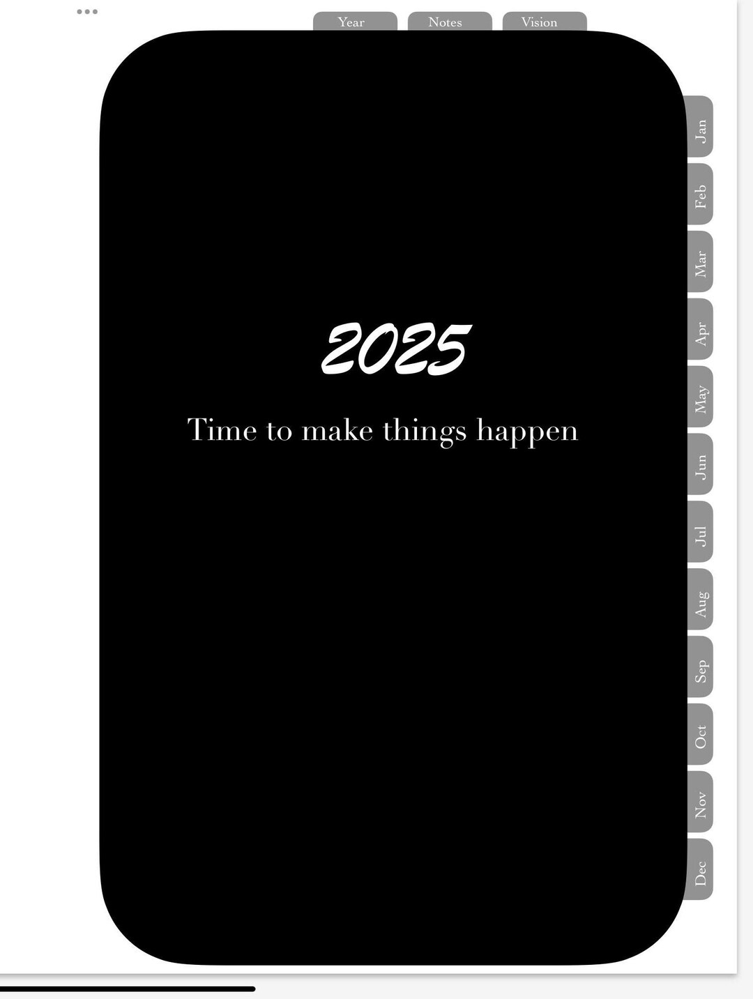 2025 Planner Etsy