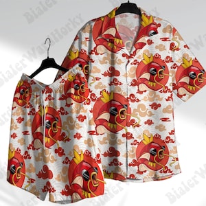 Koi Fish Cool Style Hawaiian Shirts Water Type Anime Shirt Gifts