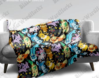 Evolution Wave Fleece Deken Evolution Leuke Deken Anime Deken Geschenken