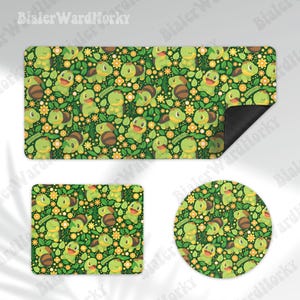 Turtwig Musmatta Gaming Musmatta Grass Starter Gen 4 Manga Tangentbord Lekmatta Dekor Presenter