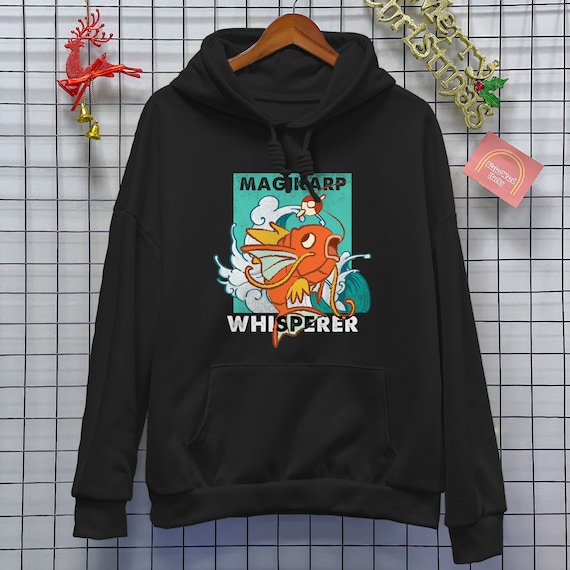 Magikarp Whisperer Funny Fishing Hoodie Shirt Japanese Anime Shirt