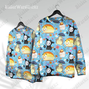 Anime Character Hoodie Sweatshirt Studio Type Hoodie Shirt Anime Funny Gifts