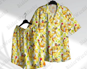 Ampharos Funny Hawaiian Shirt Tropical Summer Shirt Anime Shirt Video Game Gift