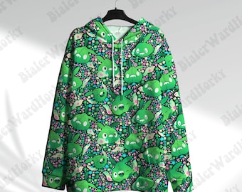 Trubbish Hoodie Sweatshirt Giftige Stijl voor Prullenbak Anime Liefhebbers Kleur Gif Type Shirt Geschenken