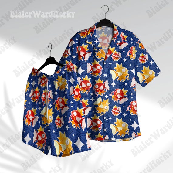 Magikarp Anime Hawaiian Shirt: Water Type Aloha Shirt