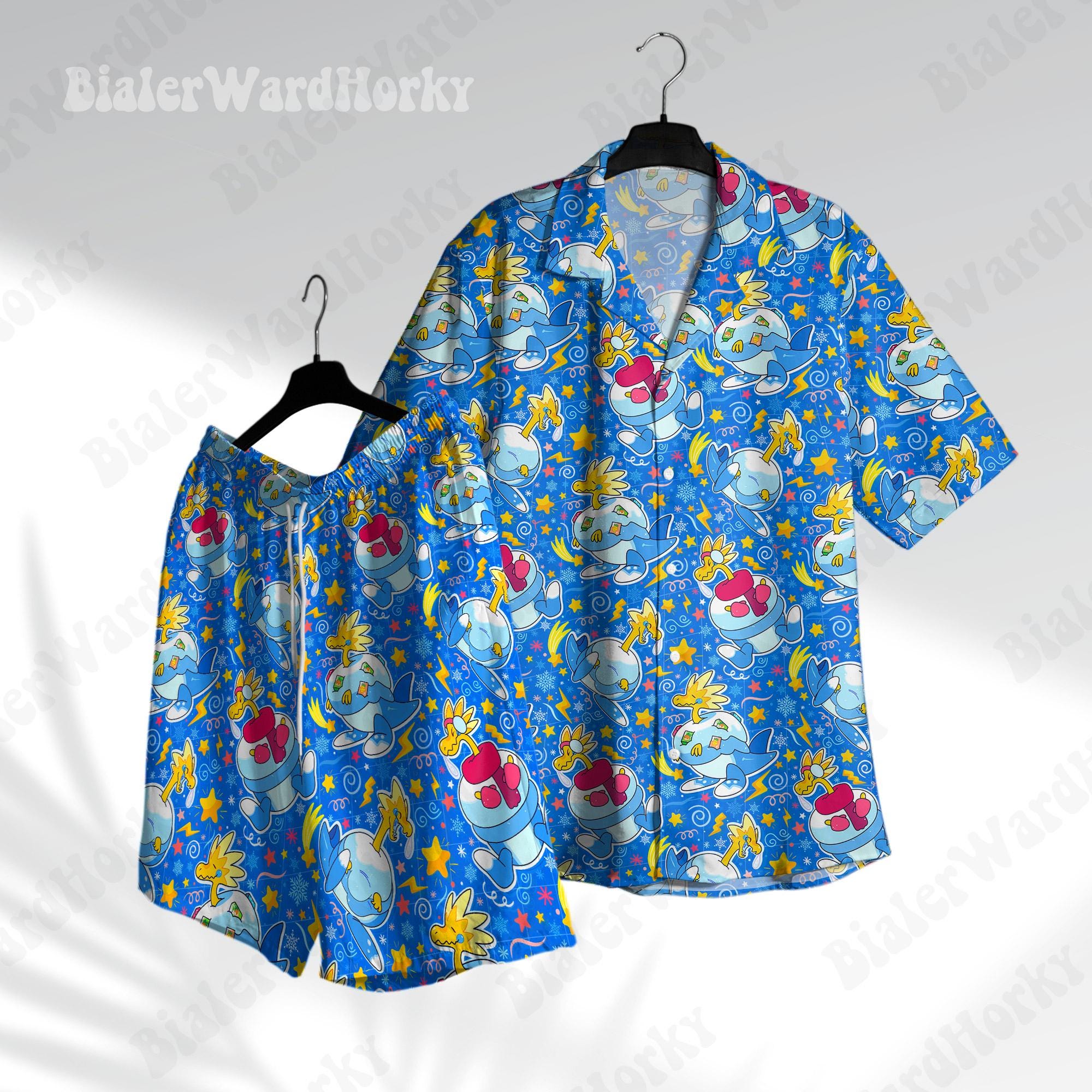 Arcto-Zolt Hawaiian Shirt Cute Type Aloha Beach Shirt Anime Shirt Gifts