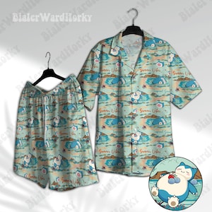 Snorpy Hawaii Hawaiian Shirt Beach Shirt Aloha Shirt Beach Shirt Anime Shirt
