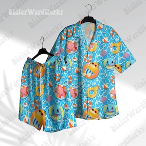 Summer Type Hawaiian Shirt Anime Shirt Evolution Gifts