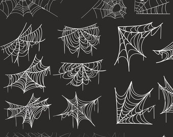 Telaraña Telaraña SVG PNG Clipart Individual Páginas Individuales Imprimibles Sublimación Digital Pegatina Vector