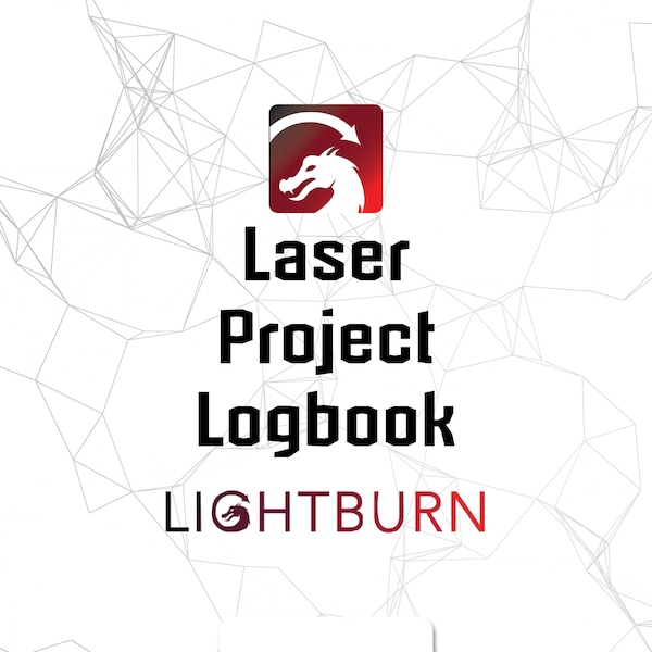 365 Page Laser Cut Engrave Projects Tracking Logbook Pdf Printable Template Lightburn Xtool Vector