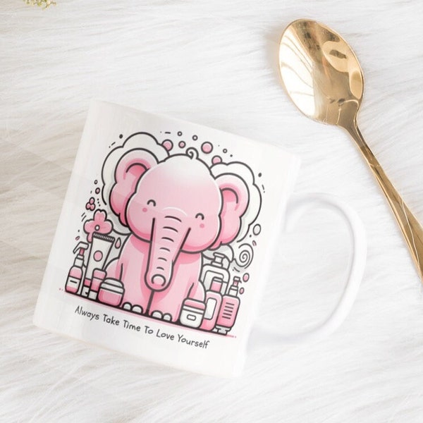 Self Love Mug Skin Care Lover Gift Teen Girl Gift Drunk Elephant Mug Self Love Mug Gift for Teen Girls Confidence Gift Confidence Mug